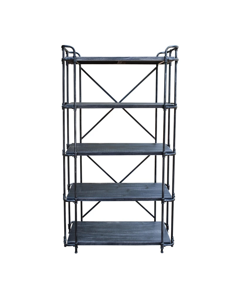 Schote Indoor 5-Tier Book Shelf