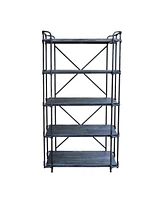 Schote Indoor 5-Tier Book Shelf