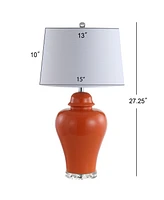 Jonathan Y Winnie Ceramic Urn Led Table Lamp - Set of 2