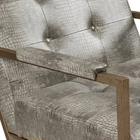 York Tufted Lounge Armchair