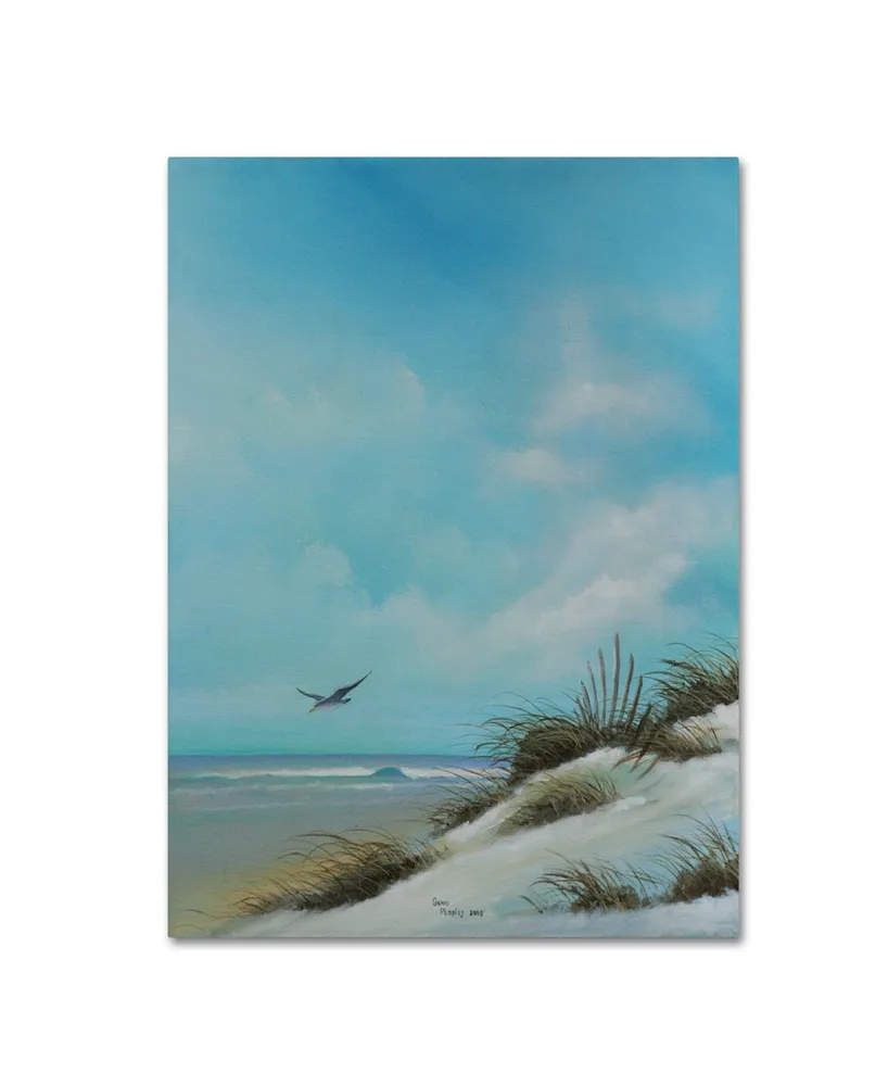 Geno Peoples 'Beach 2' Canvas Art - 19" x 14" x 2"