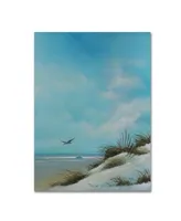 Geno Peoples 'Beach 2' Canvas Art - 19" x 14" x 2"