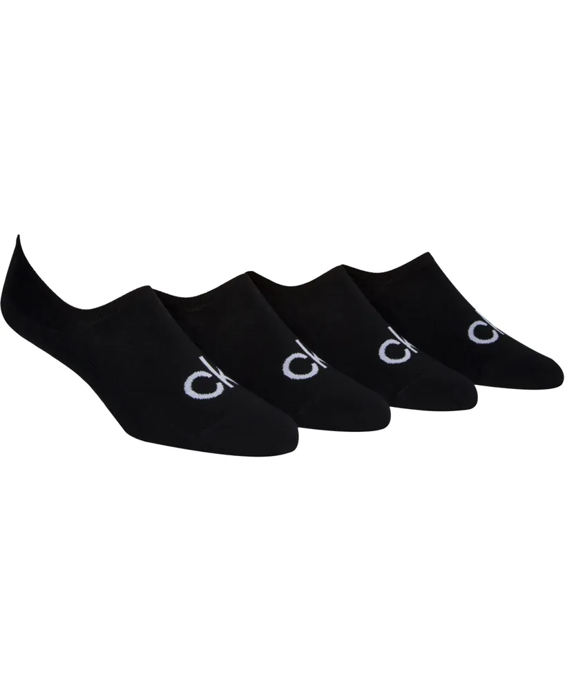 Calvin Klein Men's 4-Pk. Logo Liner Socks