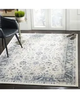 Safavieh Charleston CHL413 Ivory and Blue 5'3" x 7'6" Area Rug