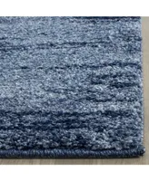 Safavieh Retro RET2693 Light Blue and Blue 2'3" x 7' Runner Area Rug