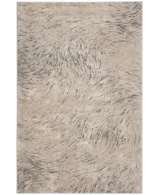 Safavieh Meadow MDW323 Ivory and Gray 3'3" x 5' Area Rug