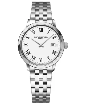 Raymond Weil Women's Swiss Toccata Stainless Steel Bracelet Watch 29mm