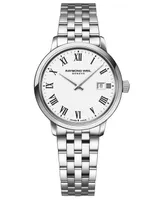 Raymond Weil Women's Swiss Toccata Stainless Steel Bracelet Watch 29mm