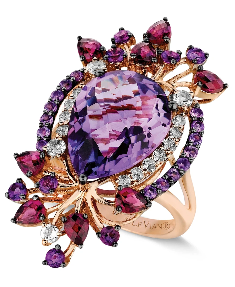 Le Vian Crazy Collection Multi-Stone Ring 14k Strawberry Rose Gold (8 ct. t.w.)