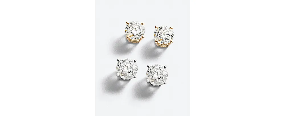 Diamond Stud Earrings (3/4 ct. t.w.) 14k White, Yellow or Rose Gold