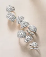 Marchesa Certified Diamond Bridal Set (3 ct. t.w.) 18k White, Yellow and Rose Gold