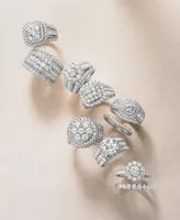 Marchesa Certified Diamond Bridal Set (3 ct. t.w.) in 18k White, Yellow and Rose Gold