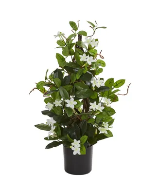 Nearly Natural 24" Stephanotis Artificial Climbing Plant