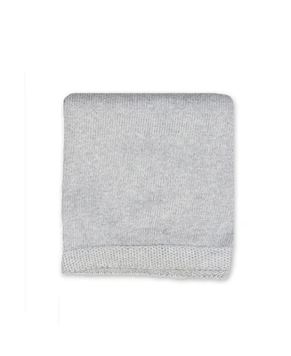 Baby Mode Signature Baby All Cotton Knit Blanket with Soft Border