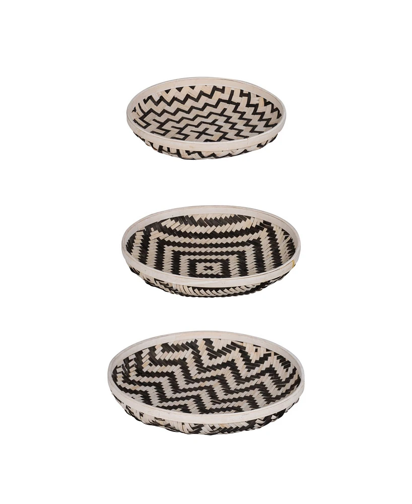 Organic Elements Geometric Wash Trays, Set of 3