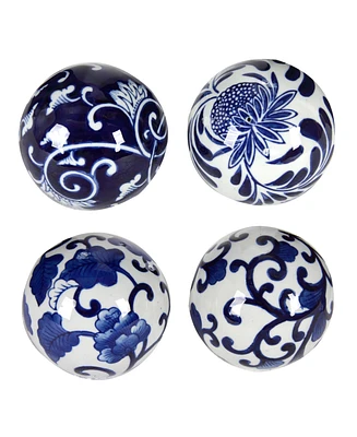 Aline Decorative Orbs, Set of 4