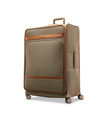 Hartmann Herringbone Dlx Extended Journey Expandable Spinner Suitcase