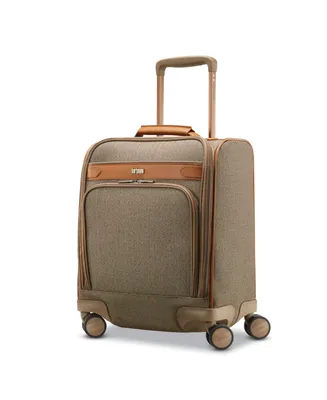 Hartmann Herringbone Dlx Carry-On Under-Seater Spinner Suitcase