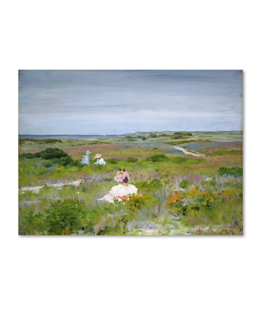 William Merritt Chase 'Shinnecock Long Island' Canvas Art - 24" x 18" x 2"