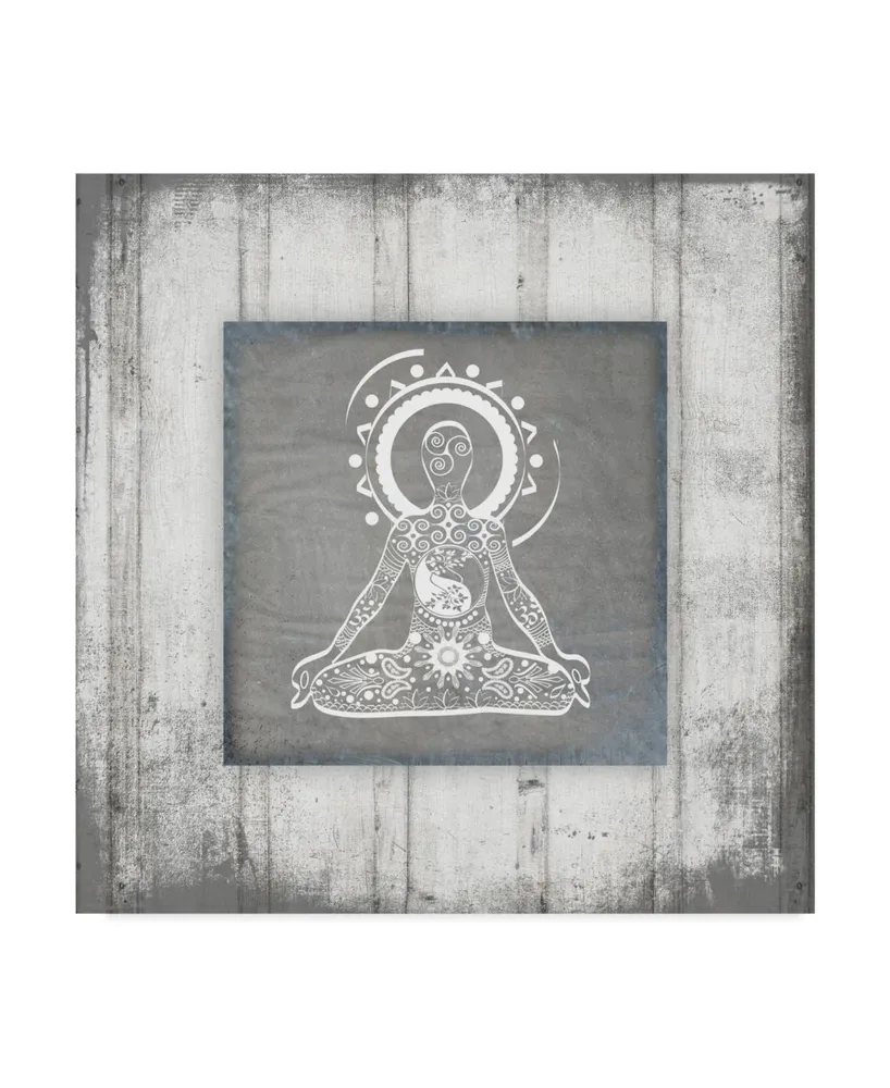 lightbox Journal 'Gypsy Yoga Framed' Canvas Art - 18" x 18" x 2"