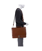 Mcklein Lexington Flapover Double Compartment Briefcase