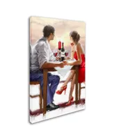 The Macneil Studio 'Valentine Sunset' Canvas Art - 32" x 22" x 2"