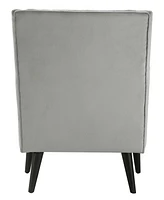 Elle Decor Celeste Tufted Velvet Accent Chair
