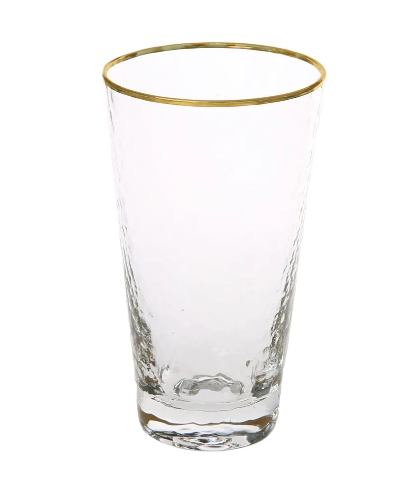 Classic Touch Set of 6 Tumblers with Simple Design