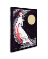 Vintage Lavoie 'Moon Fairy Canvas 2A' Canvas Art - 32" x 24" x 2"