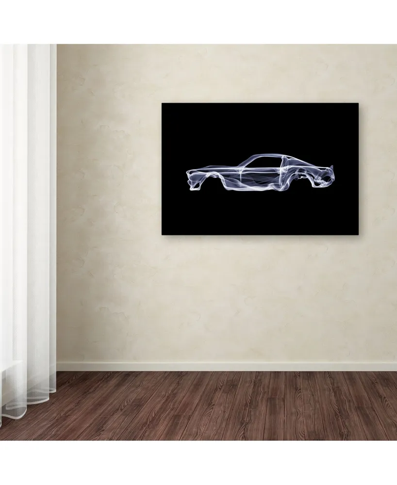 Octavian Mielu 'Ford Mustang' Canvas Art - 24" x 16" x 2"