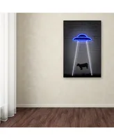 Octavian Mielu 'Ufo' Canvas Art - 24" x 16" x 2"