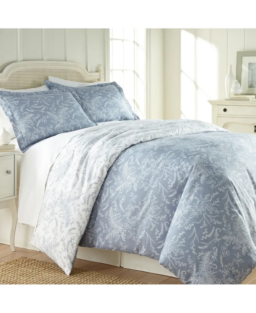 Southshore Fine Linens Winter Brush Reversible Down Alt Comforter Set