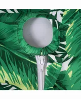 Banana Leaf Outdoor Table cloth with Zipper 52" Round