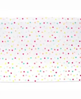 Multi Polka Dots Print Table Runner 14" X 108"