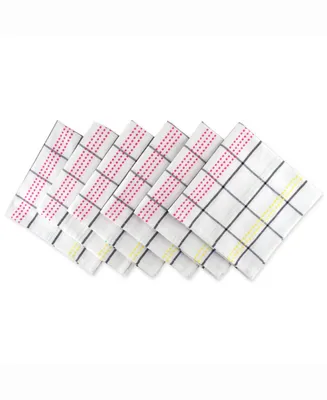 Color Pop Plaid Napkin Set of 6