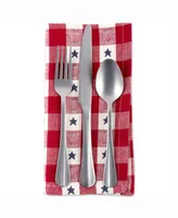 Star Check Napkin Set of 6