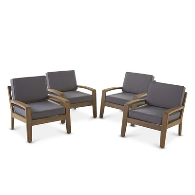 Grenada Outdoor Club Chair (Set of 4)