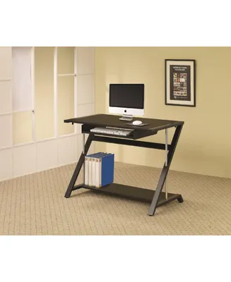 Hartford Computer Desk with Bottom Shelf