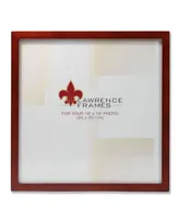 Lawrence Frames 755610 Walnut Wood Picture Frame - 10" x 10"