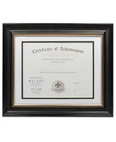 Lawrence Frames Dual Use Black Beaded Document Frame - 11" x 14"