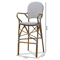 Marguerite Outdoor Bar Stool