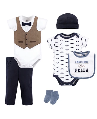 Little Treasure Baby Boys Layette 6-Piece Set