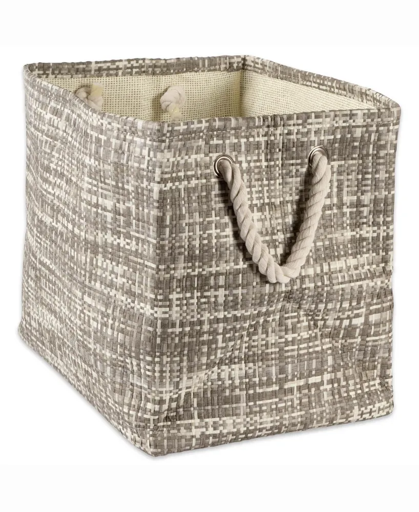 Home Expressions Small Woven Storage Bin, Color: Grey - JCPenney