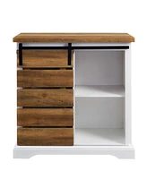 32" Rustic Farmhouse Tv Stand