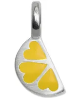 Alex Woo Mini Lemon Slice Charm in Sterling Silver