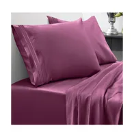 Sweet Home Collection Microfiber Queen 4-Pc Sheet Set