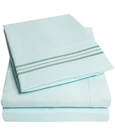 Sweet Home Collection Microfiber Twin 3-Pc Sheet Set