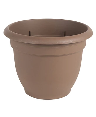 Bloem Ariana Planter with Self-Watering Grid, Chocolate - 10 inches