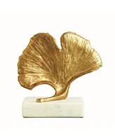 Global Views Ginkgo Leaf Objet