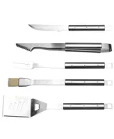 BergHOFF Cubo 6-Pc. Stainless Steel Bbq Set with Folding Bag